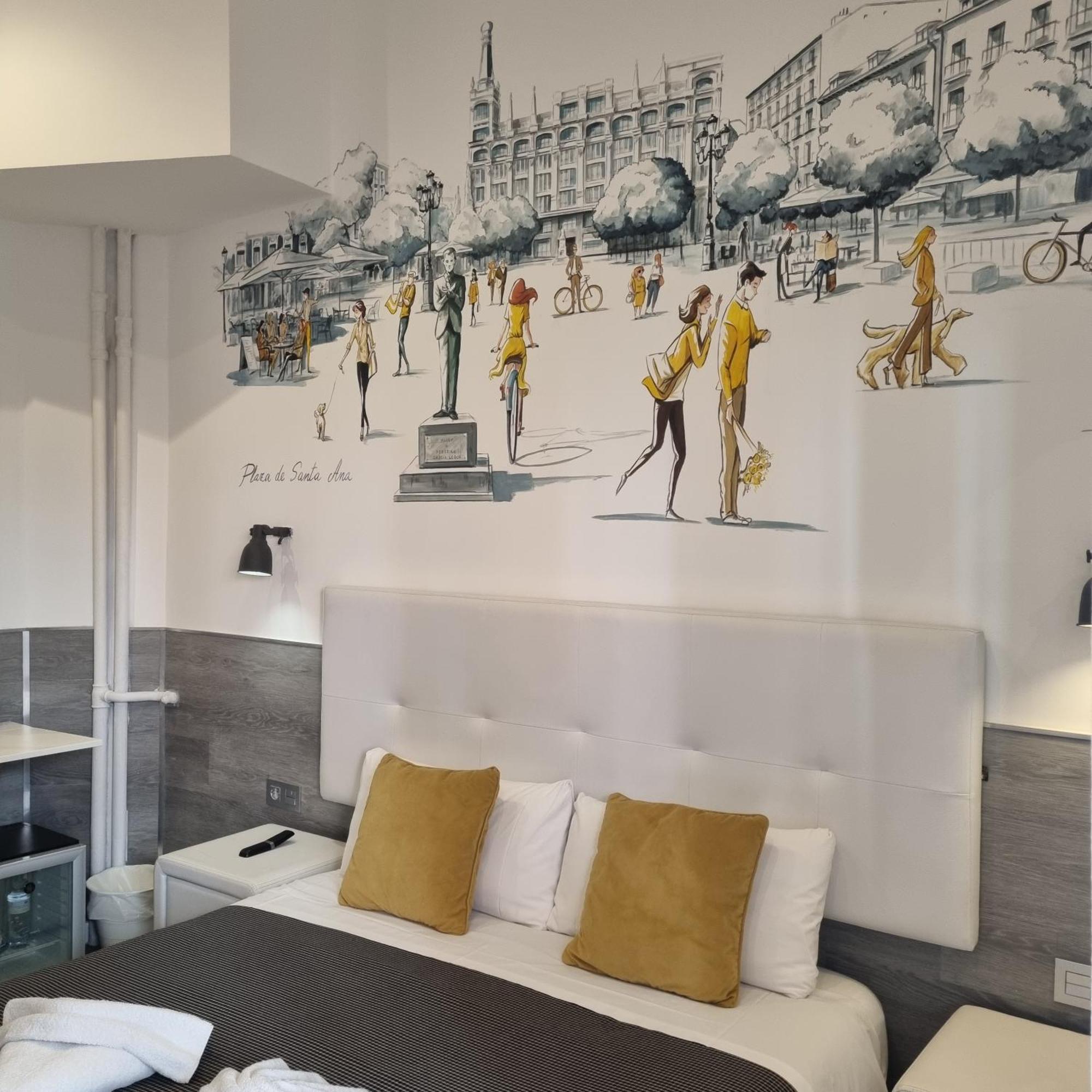 Hostal Lauria Madrid Luaran gambar